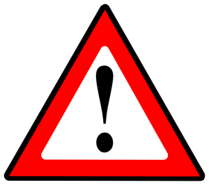 warning image