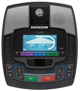 Horizon Fitness EX-79 computer
