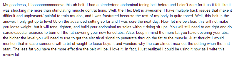 real flex belt review 2