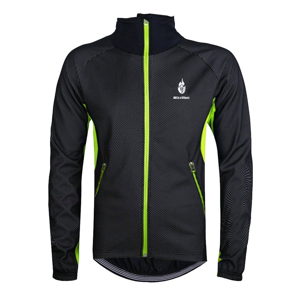 WOLFBIKE Fleece Thermal Cycling Jacket