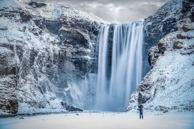 water fall image