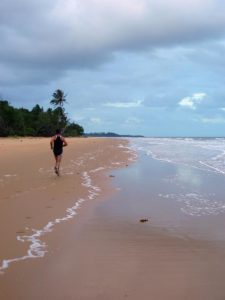 water jogging